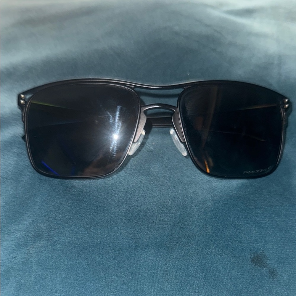 Gently used Polarized Oakley Holbrook TI.